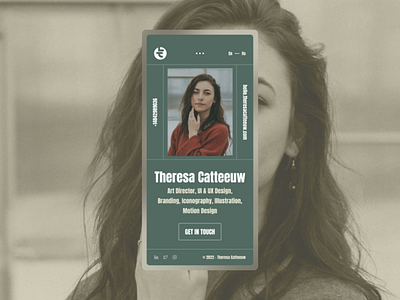 Theresa Catteeuw (TC) | Concept Mobile UI Design! app app design application apps design branding design interaction ios ios apps mobile app mobile design typography ui uidesign ux uxdesign web
