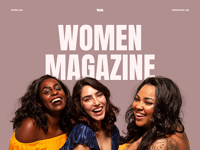 Women Magazine | Visual Design Concept for Portfolio app branding design graphic design illustration logo magazine typography ui ui design user interface ux vector visual design web