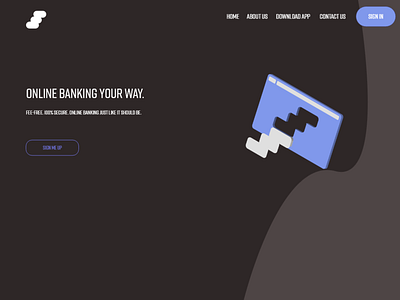 Landing Page SVG Design