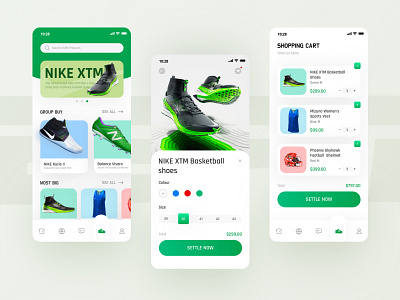 ESPN Sports App Shop Page basketball basketball shoes cart colour football football shelmet green group buy most big nike price search settle now shop shopping shopping app size soccer sports vest total