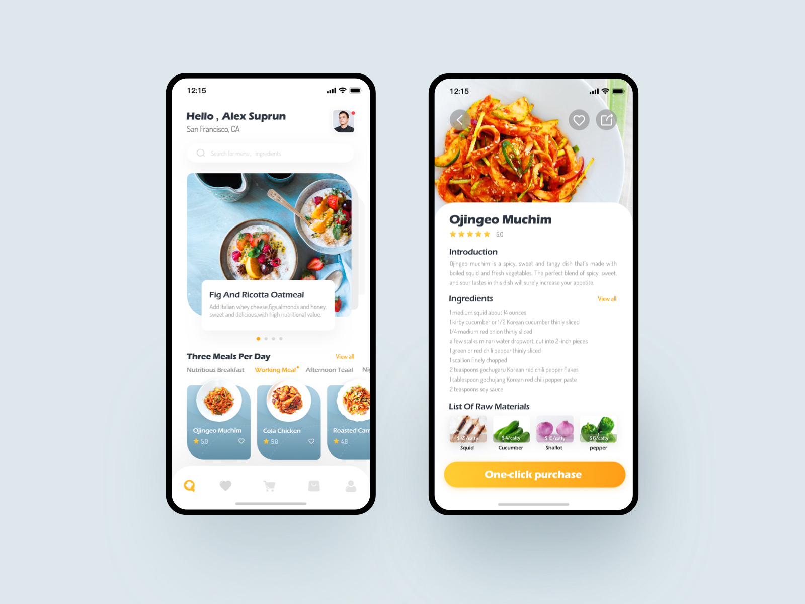 Circle Of Dining App Design by Miles W. for AGT on Dribbble