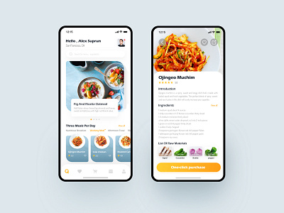 Circle Of Dining App Design afternoon teaal app collection food foody ingredients introduction list mall meal night snack nutritious breakfast shopping cart ui ux working meal