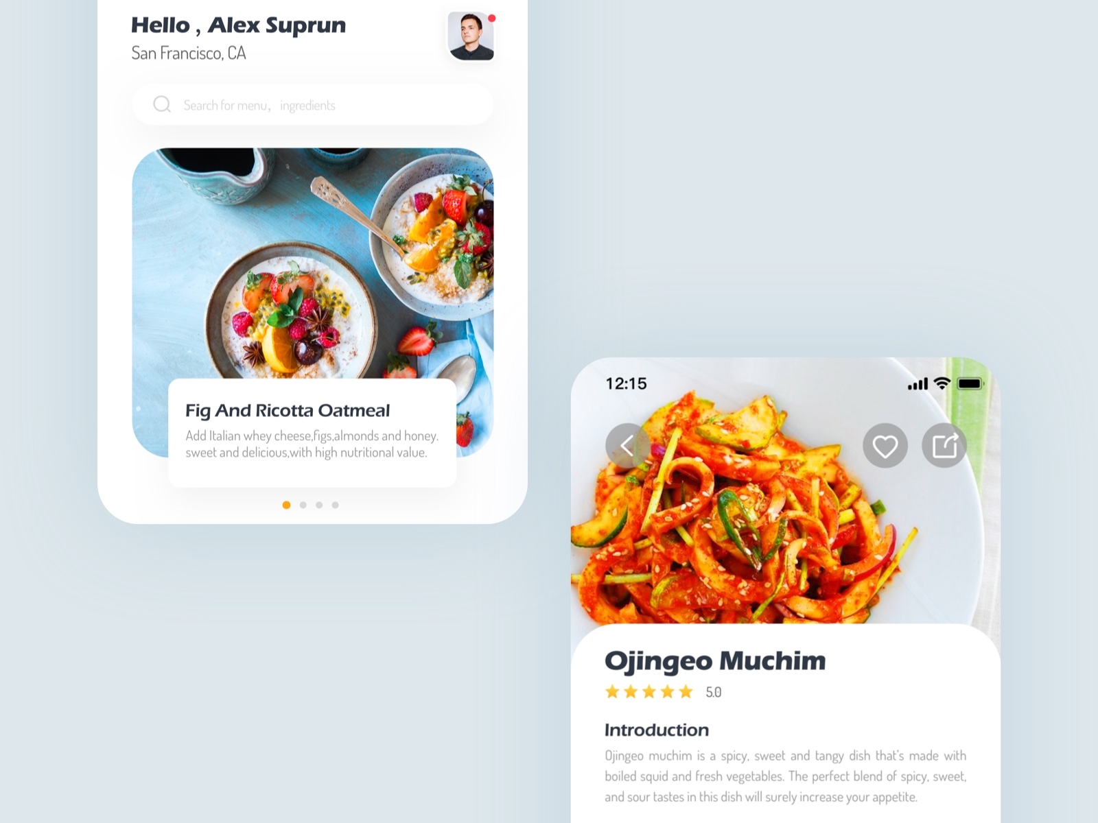 Circle Of Dining App by Miles W. for Queble on Dribbble