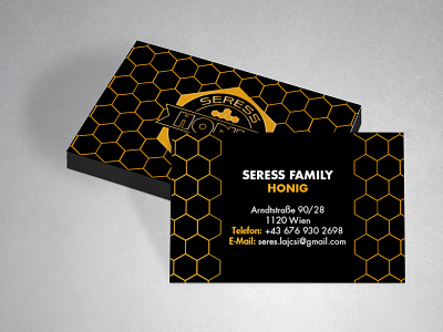 Seress businesscard branding business card design logo