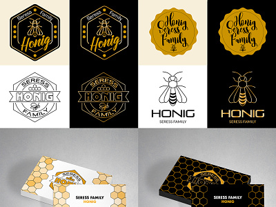 Seress logo brand honey logo logodesign