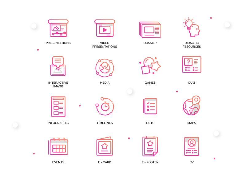 New Genially categories - icon design by Genially on Dribbble