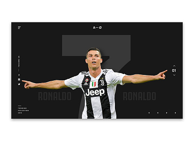 Christiano Ronaldo 5in1 branding design ui uidesign uiux ux ux challenge ux design