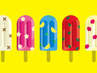 Popsicles illustration