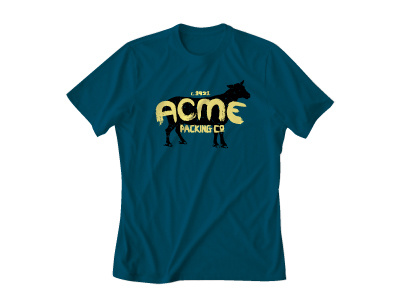 Acme1 acme hand painted shirt