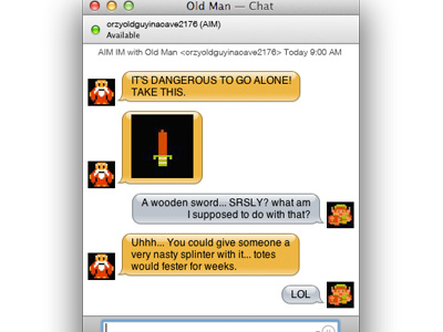 Link Old Man Ichat