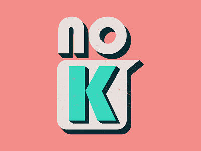 No K art branding design dribbble flat follow graphic graphic design hello illustration illustrator invite logo photoshop shots type typography ui ux vector