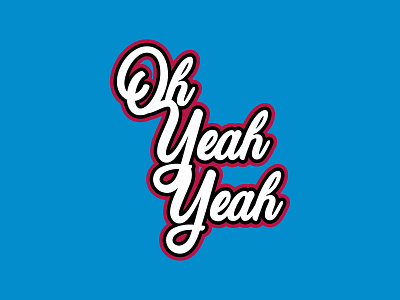 Oh Yeah app art branding design dribbble flat follow follow me graphic graphic design illustration illustrator invite lettering photoshop shots type typography ux vector