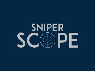 Sniper Scope animation art branding design dribbble flat follow me graphic graphic design hello icon illustration illustrator invite lettering logo photoshop shots typography vector