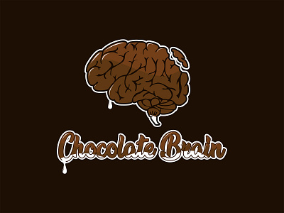 Chocolate Brain 2019 art branding design flat graphic graphic design illustration illustrator invite photoshop redesign shots vector