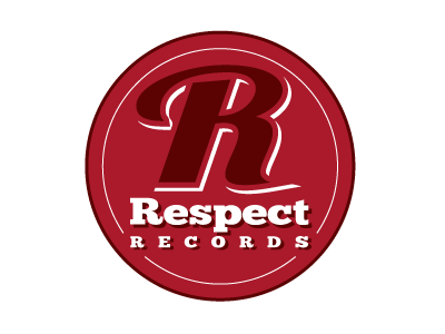 Respect Records Logo cool drop shadow logo records