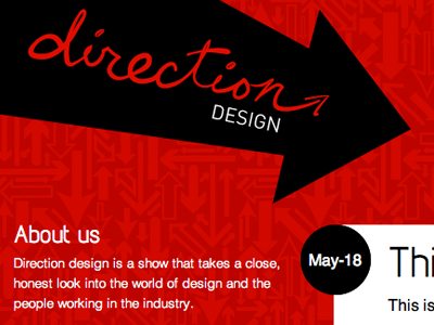 Direction Design Blog arrows blog design illustrator