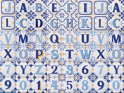 36 days of type 2019 2019 36 days 36 days of type abecedario azulejos challenge letras lettering letters portugal portuguese portugués tiles