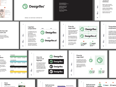 DesignTec manual corporativo brand assets branding corporate manual design graphic design logo logotype manual corporativo ui ux vector