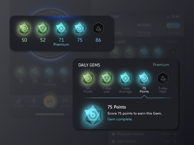 Daily Gems for Humanity App by Florencia Sudy on Dribbble