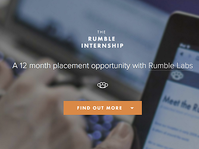 The Rumble Internship internship labs rumble