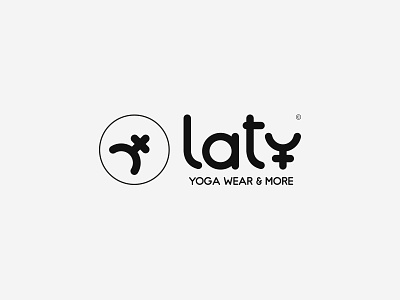 Logotype | Laty - Yoga MarketPlace brand brand identity design lettering logo logotype mark symbol yoga
