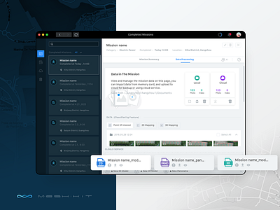 Meshkit Desktop UI app dashboard desktop drone mesh ui ux work