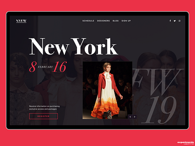 I wish you all a good weekend =) fashion site typo typography ui uidesign