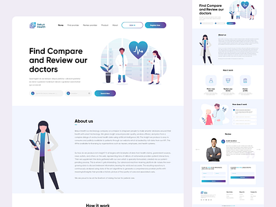 Ilekun Health design homepage landingapge landingpage minimaldesign ui ux