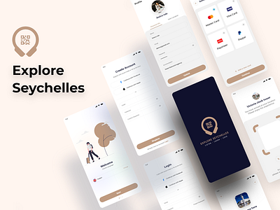 Explore Seychelles - app design adobexd appdesign figma uidesign uxdesign