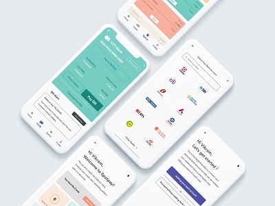Spotpay - Credit Card Payment App application banking app branding character credit card design finance app illustration manage cards minimalism pay payment app reminders scanning spending ui ux ux design uxresearch vector