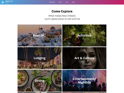 Explore - Cities adobe xd concept design interaction design landing page design ui user center design user experience design user interface design ux