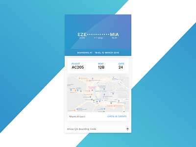 Boarding Pass app boarding pass boardingpass daily 100 challenge daily ui design travel ui