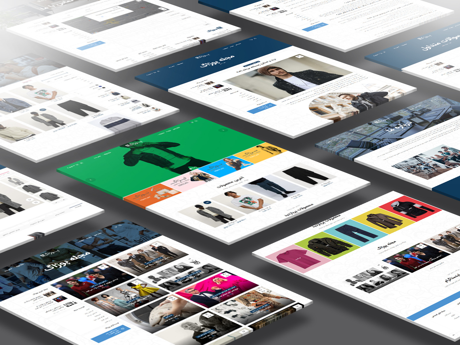 Clothes Online Shopping with WordPress by iamsarart on Dribbble