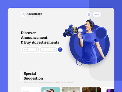 Hayatemoon - Website b2c branding illustrations platform product product shot product visuals ui user interface visual identity
