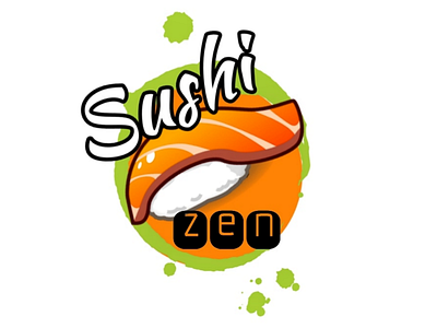 Sushi zen logo logo logochallenge logodesign logodesigner sushi