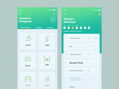 Workout Program App