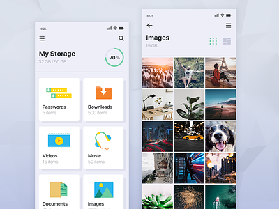 Storage App Ui