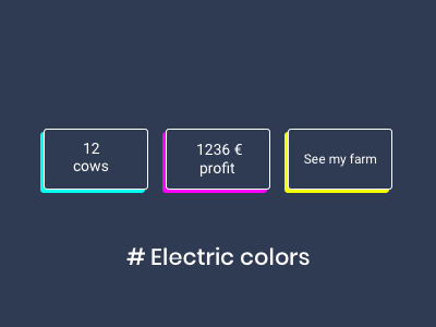 electric colors color dashboard electric ui
