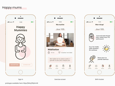 Happy mums - iOs app for pregnant women