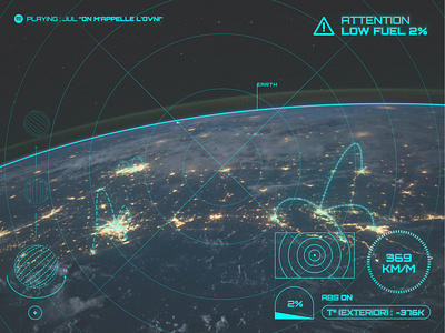 UI Dashboard Concept concept dashboard design futuristic graphic design neon space spaceship design typography ui vector