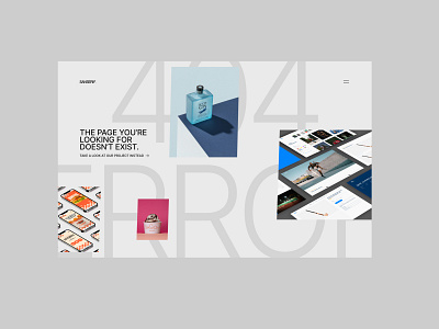 Sanserif - 404 page concept 404 error branding concept design minimalist modern sanserif typography ui web design