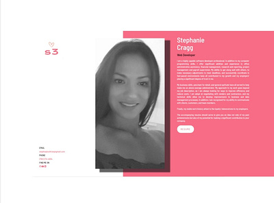 Personable Card app design ui ux web