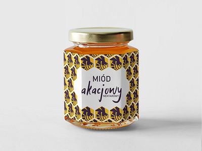 Honey jar label design design honey jar mockup label label design labeldesign