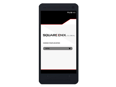 Square Enix designchallenge game game art gameui gui gui design mobile ux ui design