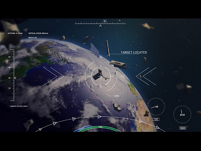Space jet interface gamedev uxui gameart gameui