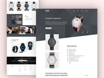 Watch Landing Page