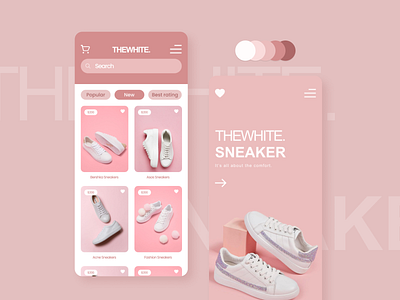 TheWhite Sneaker (E-commerce app)