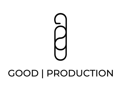 Good Production Logo appropriation branding company design design agency logo simple versatile
