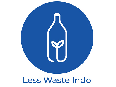 Less Waste Indo Logo appropriation branding company design logo memorable simple timeless versatile