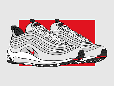 ILLUSTRATION | airmax 97 airmax illustration illustration design nike